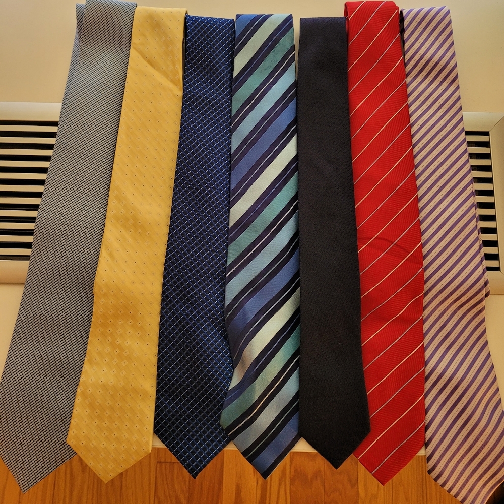 Lot of Seven Ties